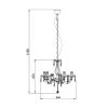 RLD94016-5A MAGNOLIA LAMPA WISZĄCA